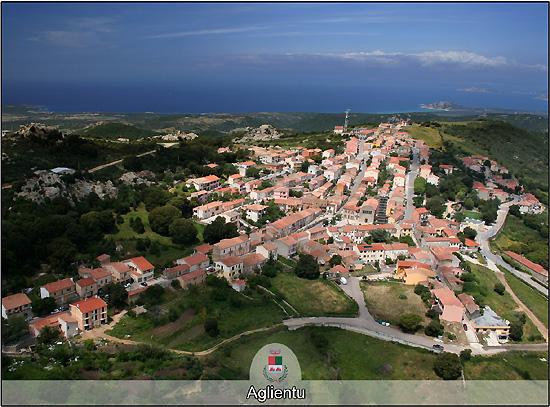 Vista aerea di Aglientu  (foto Comune di Aglientu)
